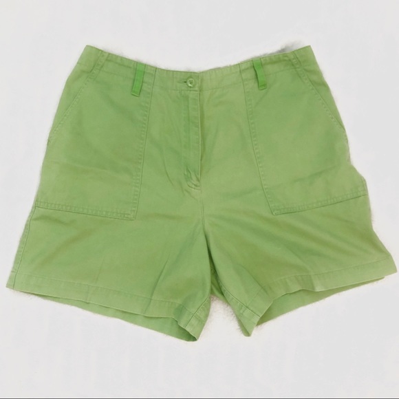 Vintage Green High Rise Jones New York Shorts - Picture 5 of 6